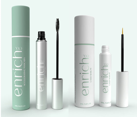 Lash serum and mascara bundle